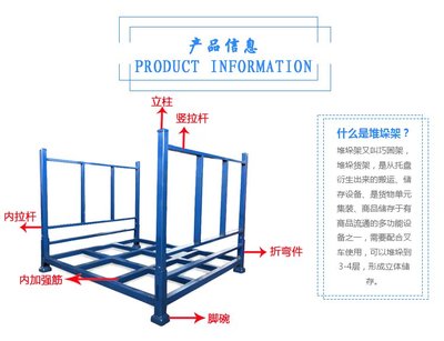 多功能仓储神器 堆垛架在工厂物流与零部件管理中的艺术与效能